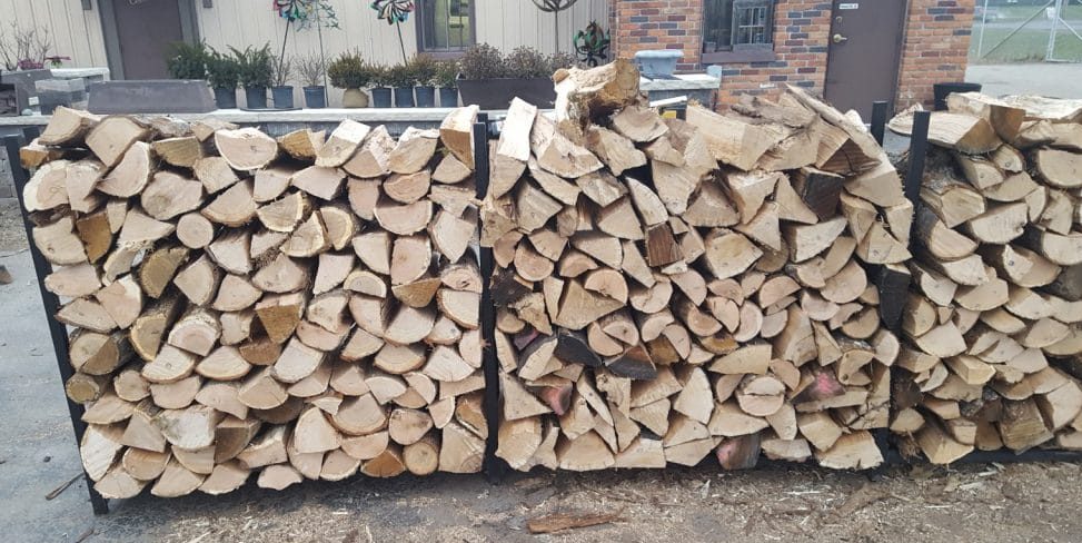 Half Face-cord Oak Firewood Landscape Supplies