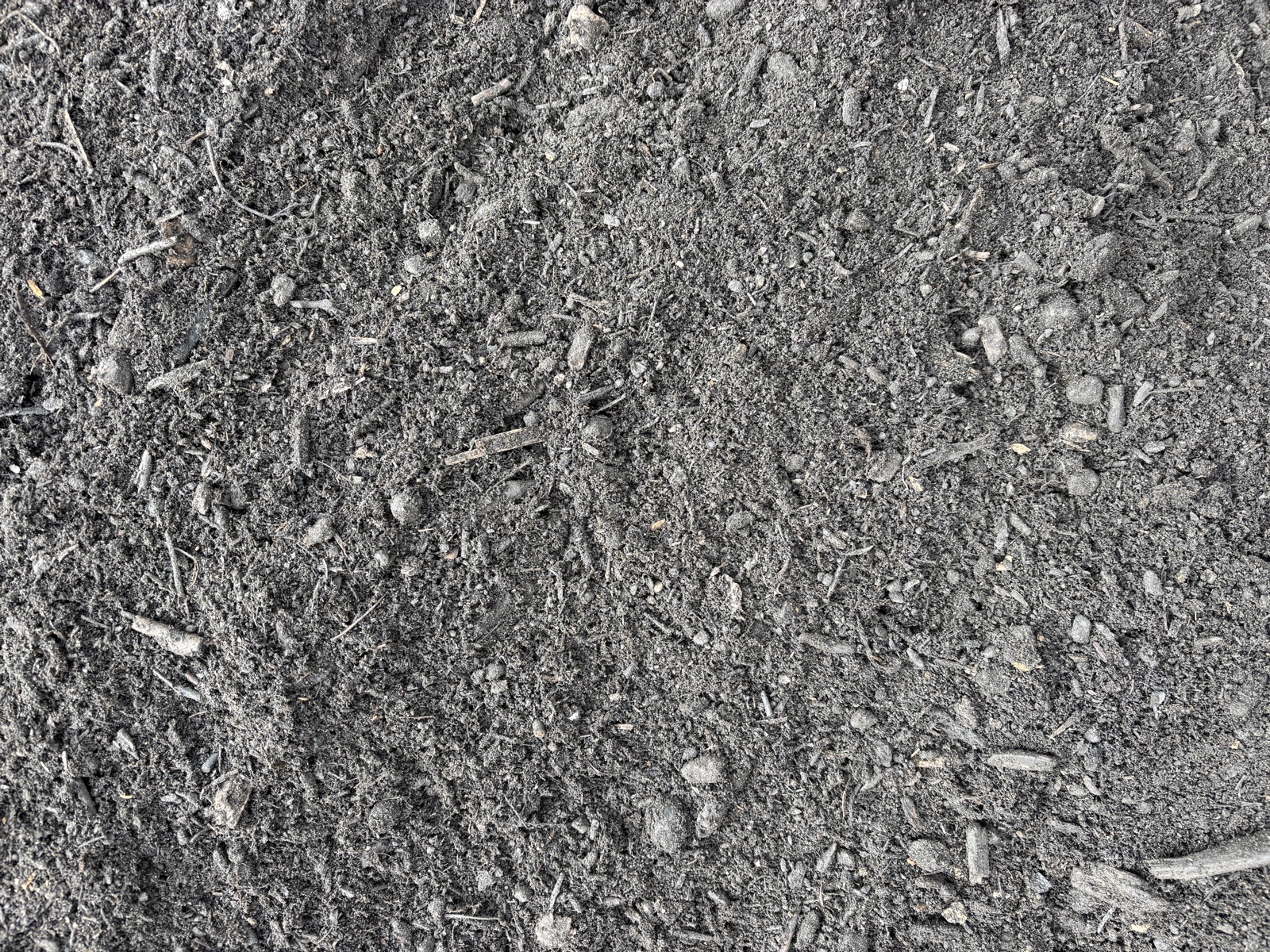Compost pile at Miller's Landscape and Supply